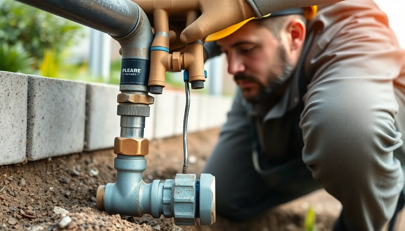 Main Water Line Repair